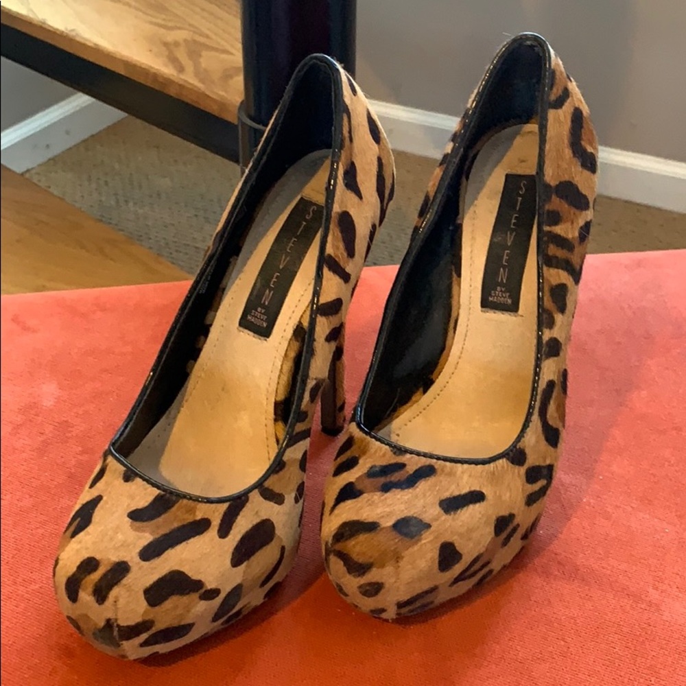 Pony hair stilettos 👠